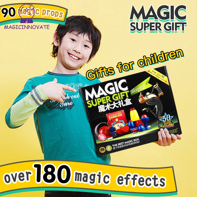 

New Arrival Magic Super Gift Trick Set Children Best Present Benefit Education Toys