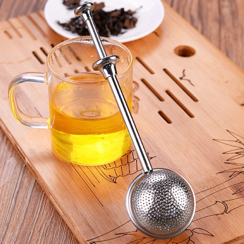 Spice Tea Tool Accessories Reusable Tea Strainer Ball Metal Bag Stainless Steel Teapot Adjustable Infuser Filter tea infuser tea strainer tea filter