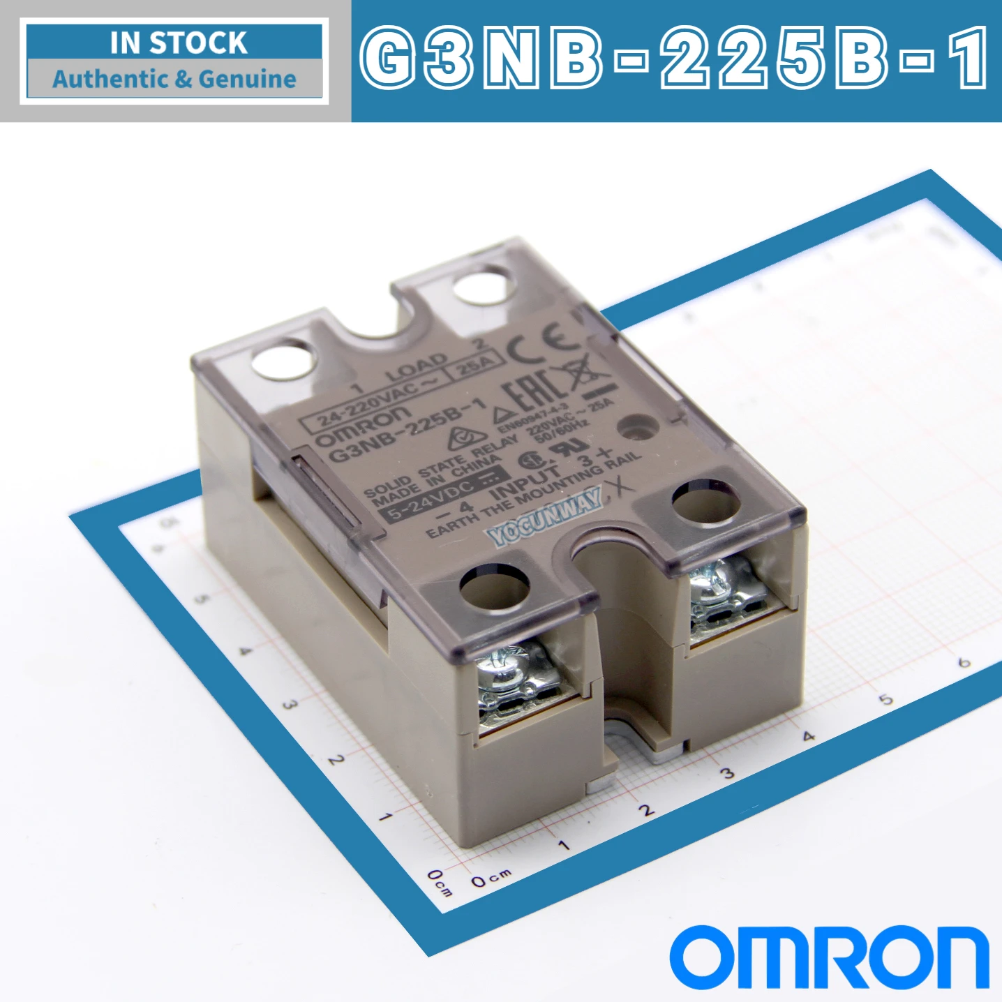 Nový autentický originální japonec OMRON celistvý stav tělesa elektromagnetické relé G3NB-205B-1 210B-1 220B-1 225B-1 240B-1 275B-1 5A