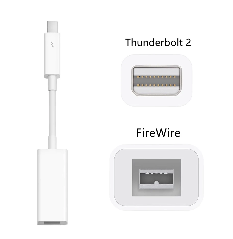 Apple Thunderbolt 2 To FireWire 800 Adapter Thunderbolt To Fire
