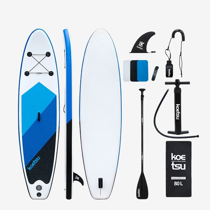 Inflatable Stand Up Paddle Board SUP Surfboard Set with Pump & Accessories 1
