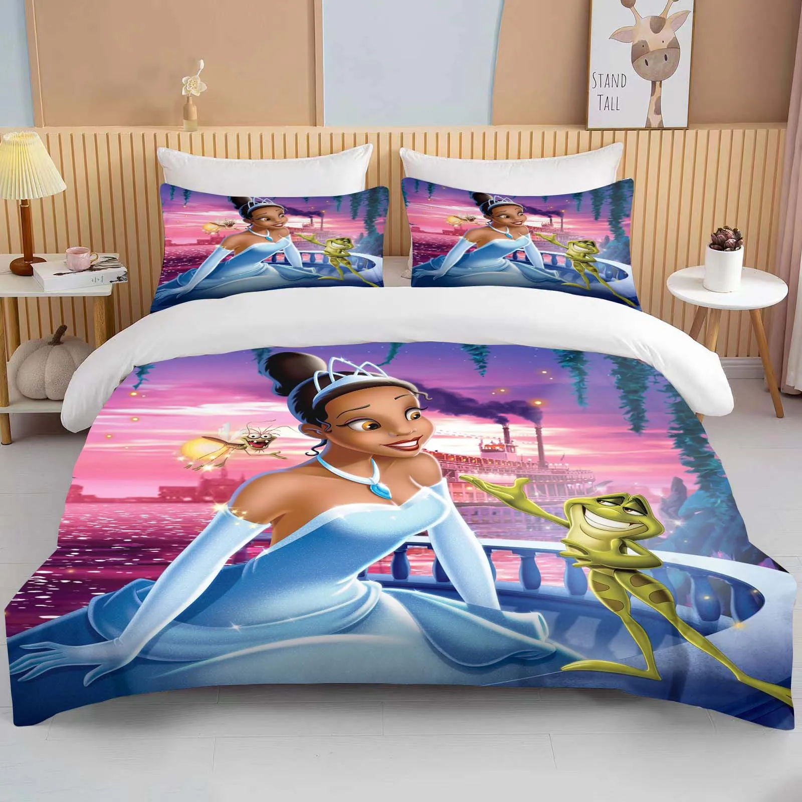 Bedroom Princess Tiana Bedding Disney Princess And The Frog