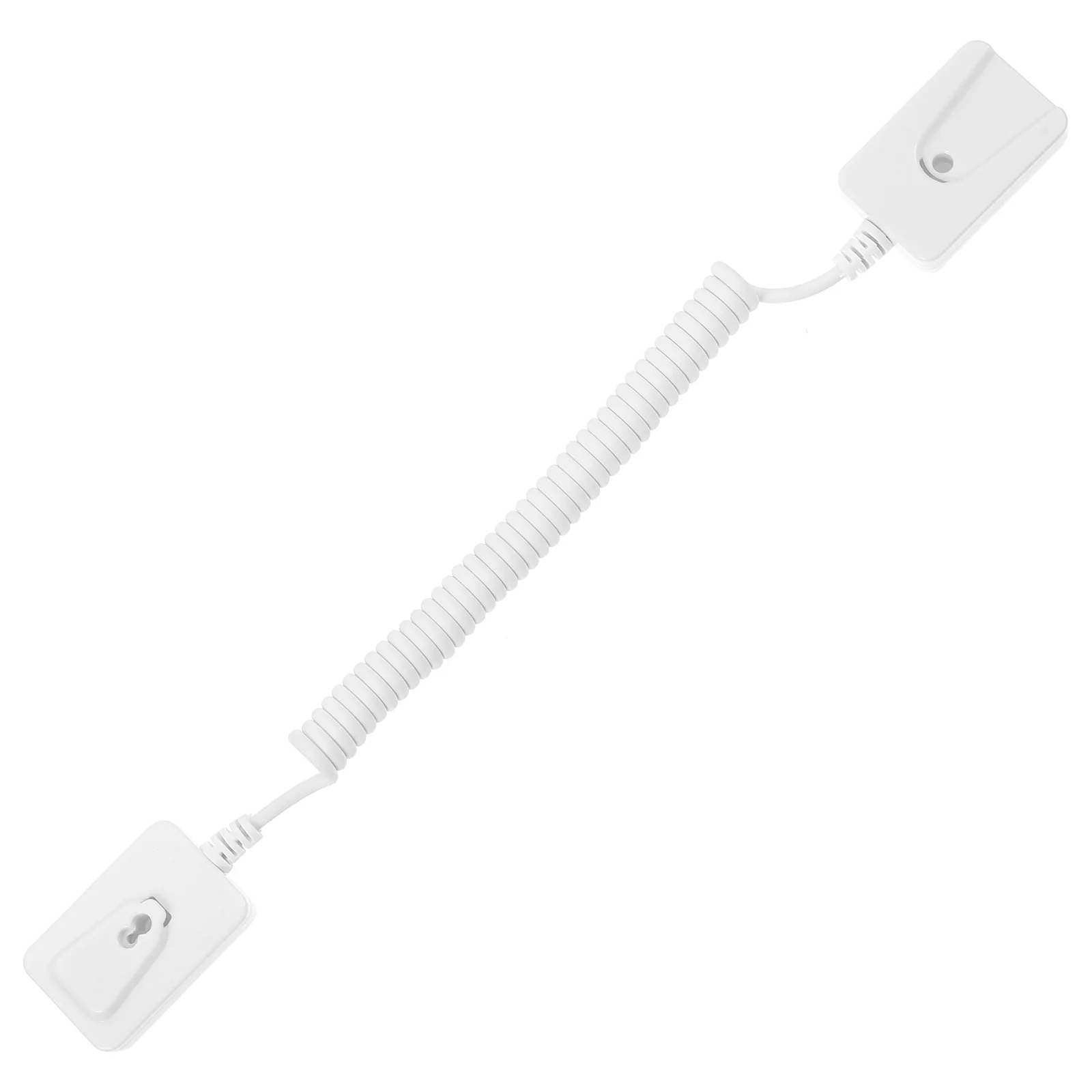 

3 Pcs Anti-lost Rope Hook Belt Retractable Cable with Adhesive for Phone Remote Control Tether Mobile Pu Leash Plastic