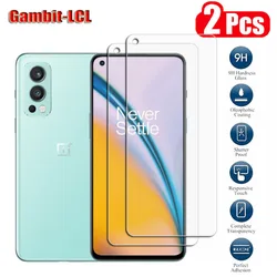 Premium HD 9H Tempered Glass Screen Protector with Original Protective Film - 2 Pieces (OnePlus Nord 2 5G)