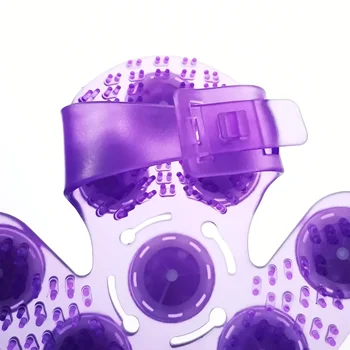 الكرة الدوارة تدليك الجسم قفاز العضلات لتخفيف الآلام الاسترخاء مكافحة مُدلك سلوليت لليد الرقبة الظهر الكتف الأرداف الرعاية الصحية - Image 3