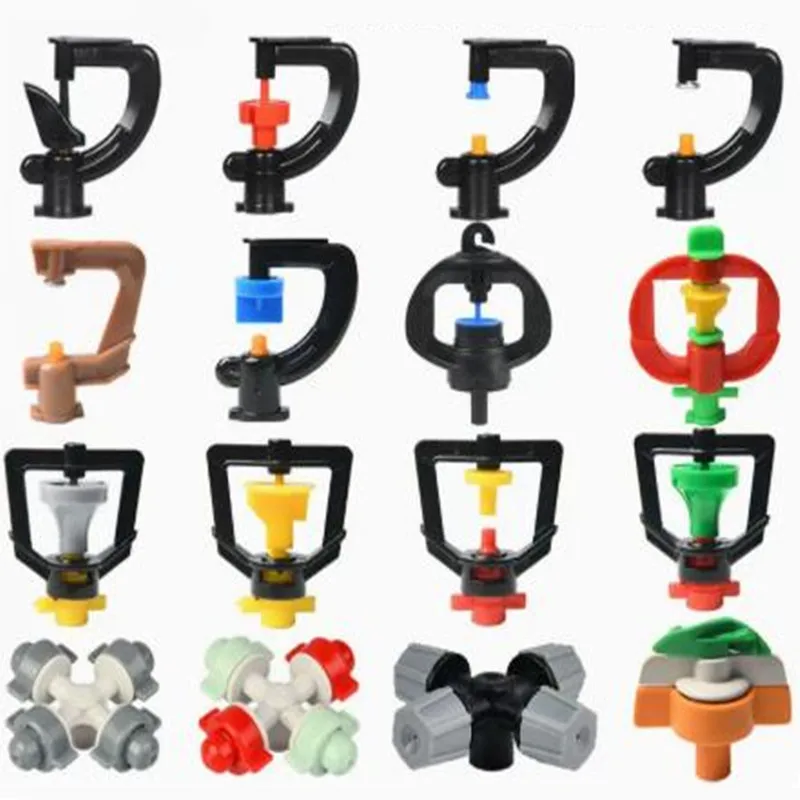 G-type 360Degree Sprayer Micro Sprinkler Refraction Misting Nozzles for Drip Irrigation Watering in Greenhouse