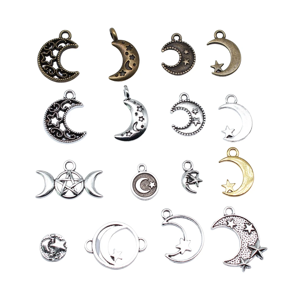 20Pcs Tibetan Antique Bronze 3D FEATHER Charms Pendants Earring Drops W73 