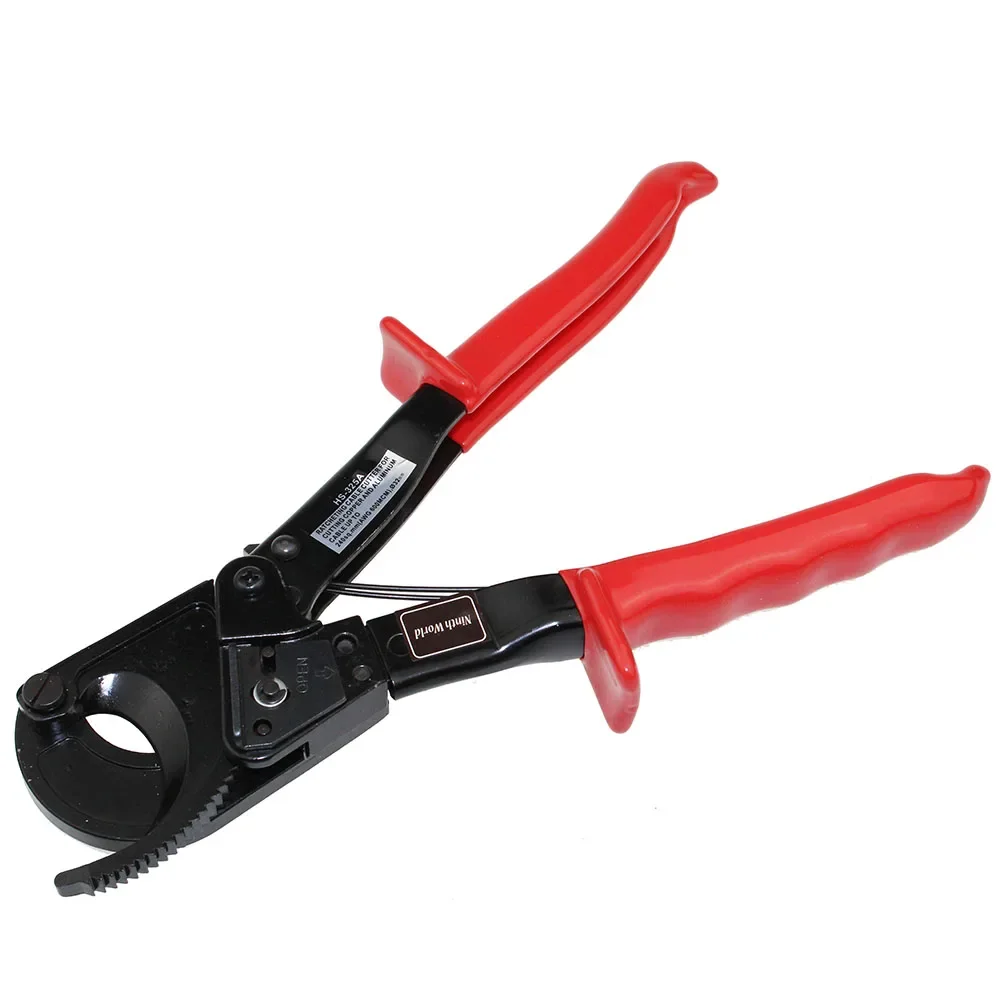 

Cable Cutters -Ratcheting Cable Cutters Heavy Duty for Electricians-Cutting Aluminum Copper Soft Wire up to 600MCM / HS-325A