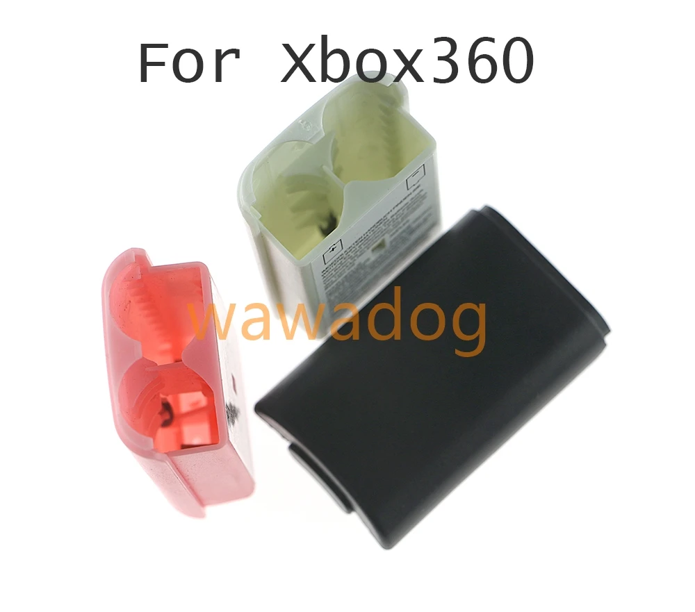 Xbox 100 게임 배터리 케이스 무선 컨트롤러 용 360 pcs 스티커 게임 패드 액세서리와 충전식 배터리 커버