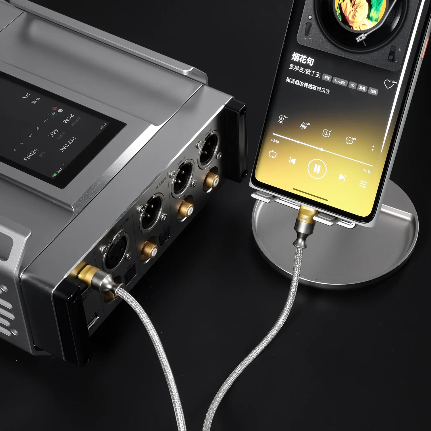 M2 USB-C 2.0 to USB-C OTG Decoding Data Cable 9/50/100cm Reversed Usage for Emergency Charging DD ddHiFi TC05 dac cables
