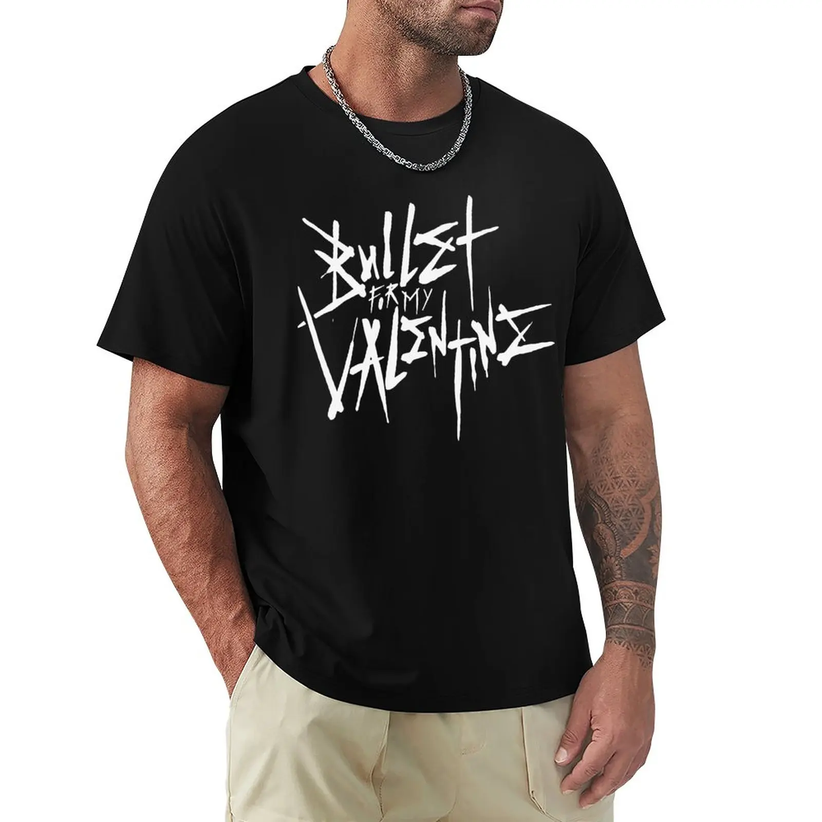 

HD Music Bullet-For-My-Valentine Video T-Shirt cute clothes plus sizes Men's t-shirt