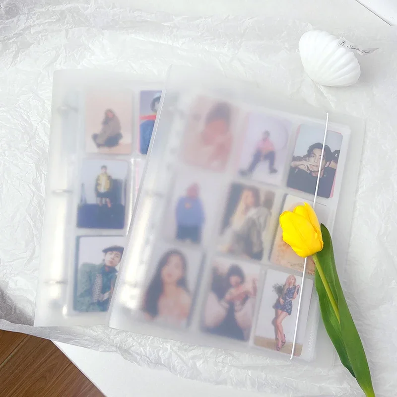 A4 Kpop Photocard Binder Ins Creative Photo Album Idol Photocards Holder Book Korean Binder Photocards Album De Fotos