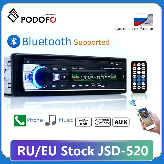 Lecteur de voiture Bluetooth Auto USB Radio SD - AUX-IN - FM