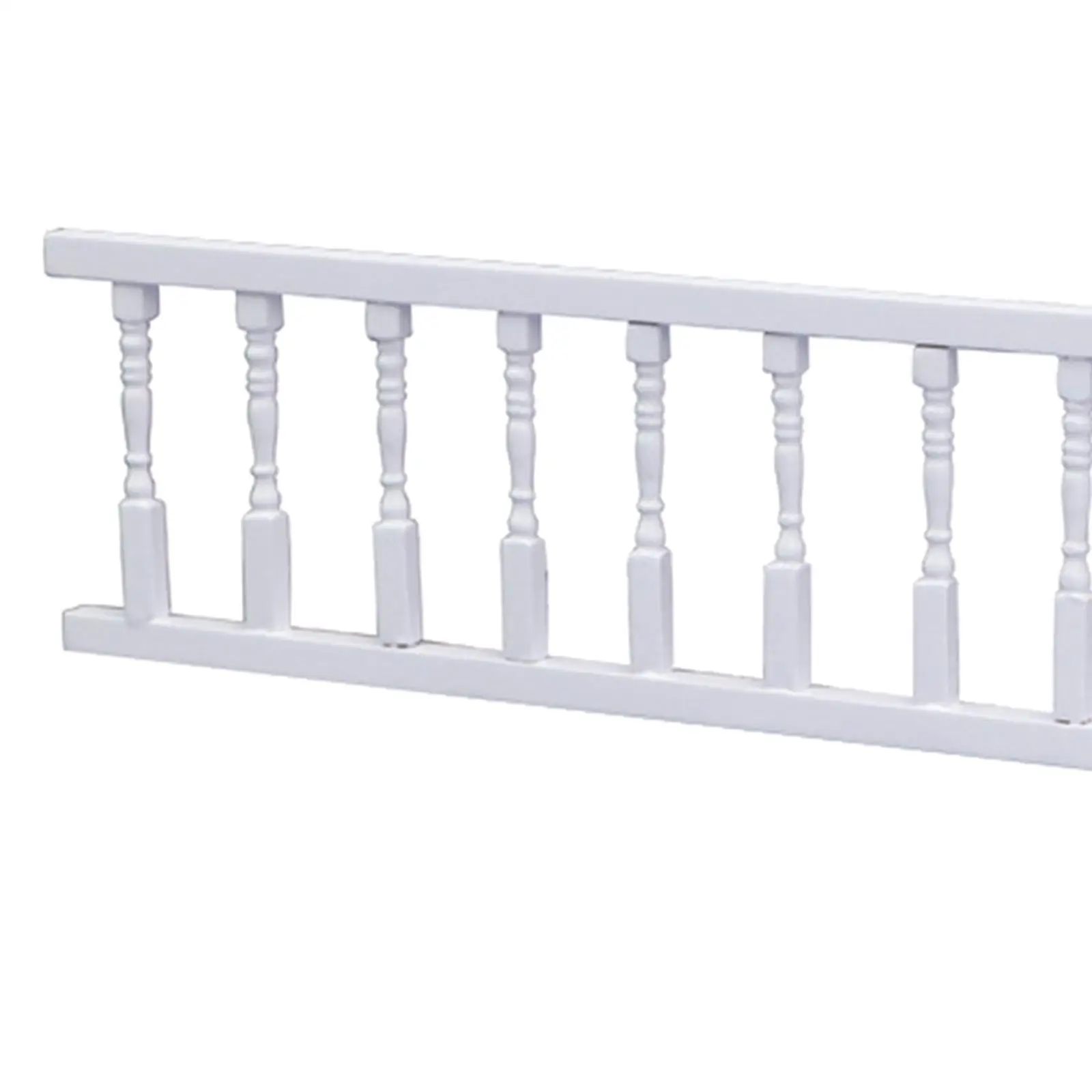 Simulation Dollhouse Railing Living Room Home Kitchen Life Scene garden Room 1:12 Scale Wooden Fence Handrail Decoration