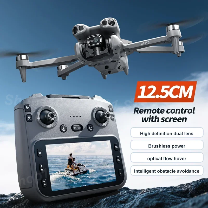 รูปสินค้า โดรนเกมมิ่ง 8K กล้องคู่ ระบบ GPS ควบคุมง่าย พับเก็บได้