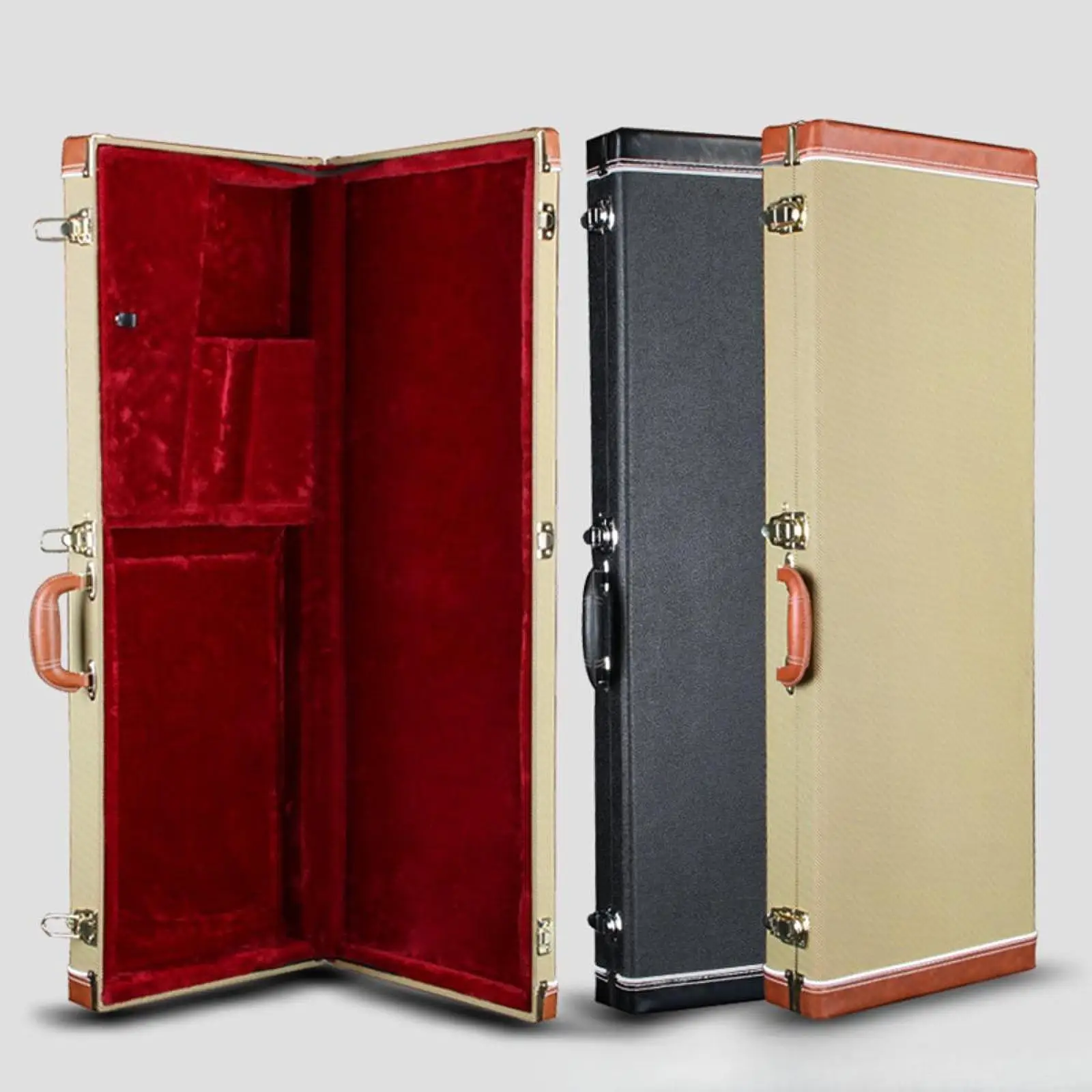 Universal Professional Electric Guitar Hard Case Protective Guitar Storage Box for Electric Wooden Instrument Case guitar bag