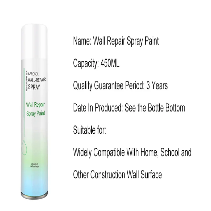 Large Capacity Wall Surface Repair Spray Paint