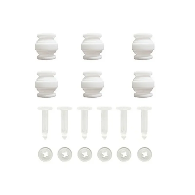 Gimbal Shock Absorption and Damping Kit – 12pcs Rubber Balls with Buckle Pins