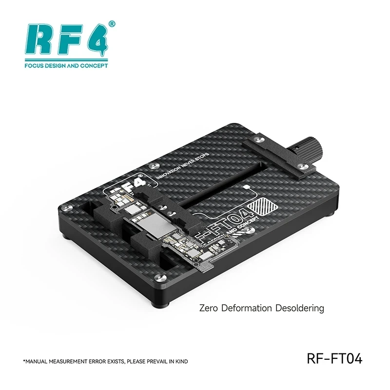 RF4 RF-FT04/FT05 전화 PCB 보드 칩 조정 가능한 수리 고정 장치 휴대 전화 CPU NAND WIFI IC 수리 고정 클램프 홀더 도구