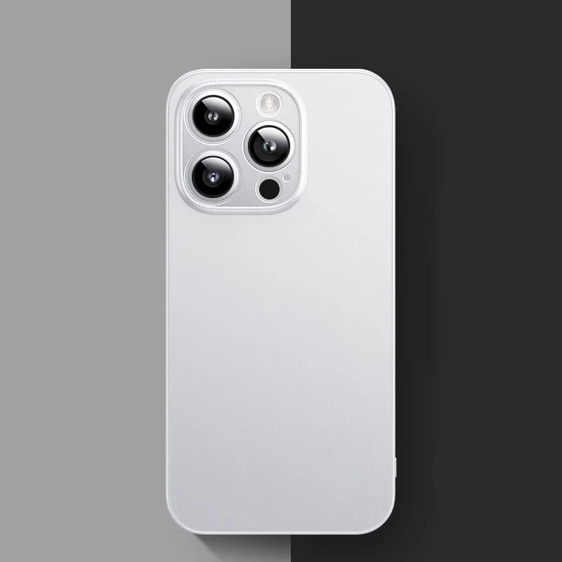 thumbnail image 1 of Luxury 0.3mm Hard PP Matte Case For iPhone 15 14 13 12 Mini 11 Pro Max Xr Xs X SE 7 8 Plus Ultra Thin Frosted Colorful Fundas, 1 of 5
