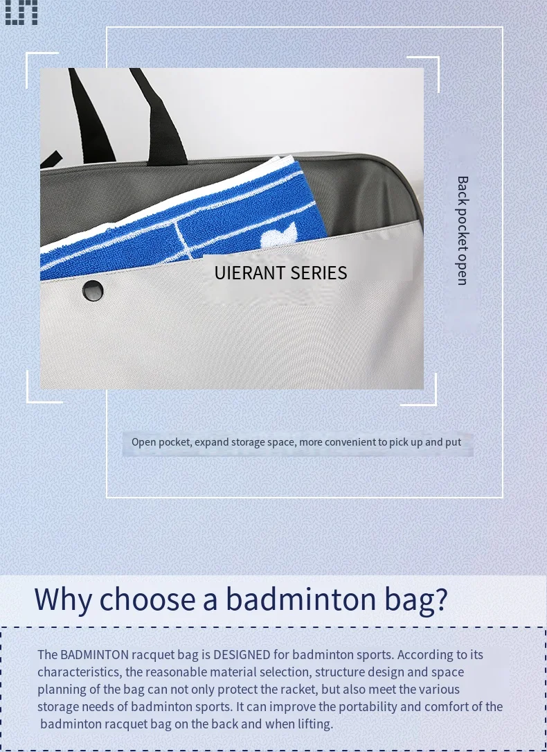 スポーツバック 2022 スポーツバッグスポーツアクセサリー男性女性バドミントン