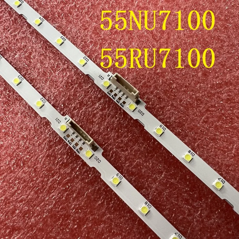 삼성 UE55NU7379 UE55RU7179 UN55NU7100F UN55NU7100 UE55NU6035 UE55NU7372U UE55NU7105K UN55NU7300 용 LED 스트립 (2)