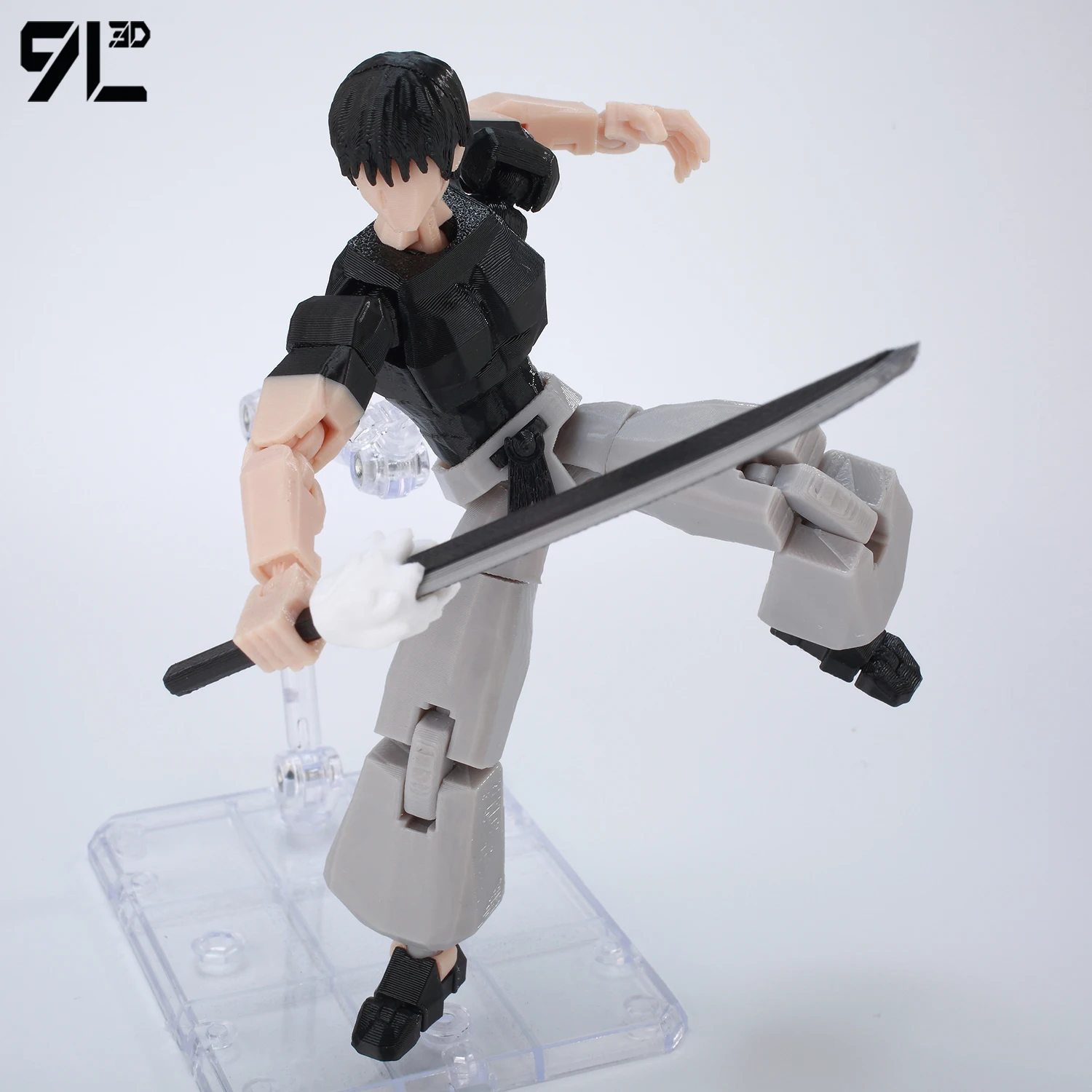 9L3D Gedruckt Jujutsu Kaisen Fushiguro Toji Anime Multi-Gelenk Shapeshift Spielzeug Action-figuren Mannequin Modell Ornamente Geschenk Spielzeug – Detail 34