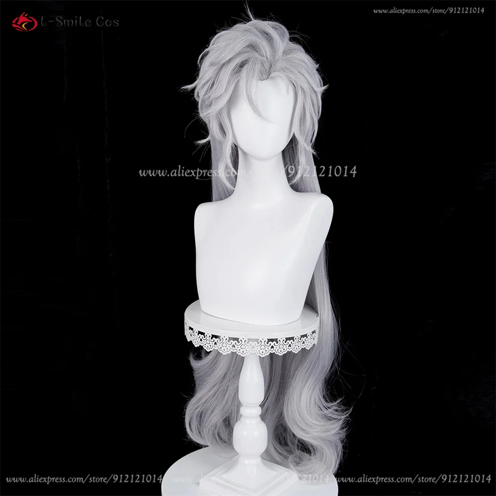 Long Hair Rafayel Xavier Sylus Zayne Caleb Cosplay Perücke für Damen und Herren, hitzebeständig, synthetisch, Halloween 52