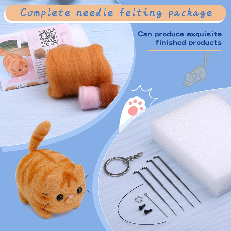 Animal Needle Felting Kit 2