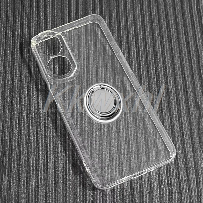Enhanced Shockproof Phone Case with Back Ring Holder Bracket, 6.72