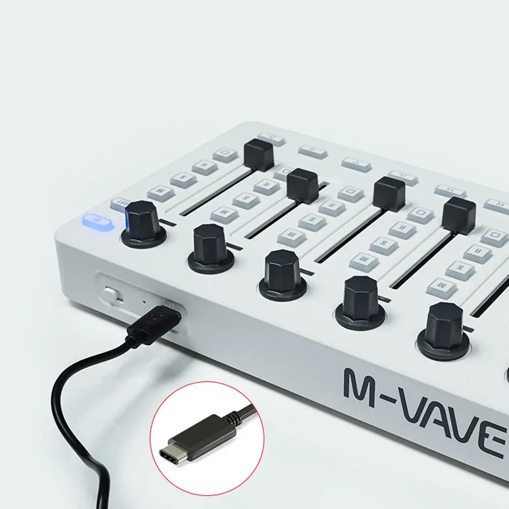 무선 MIDI 컨트롤러 BT 연결 대부분의 전자음악 악기에 사용 가능한 무선 컨트롤러