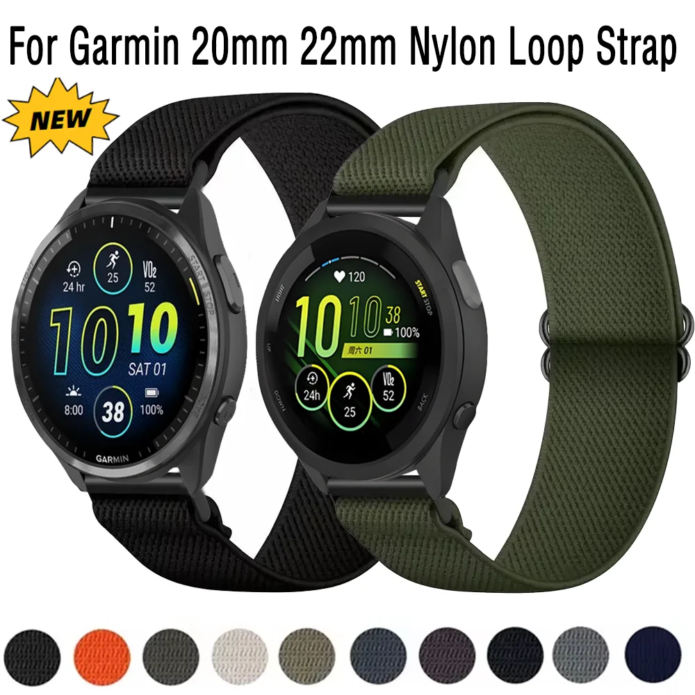 Premium Nylon Loop Strap Band - Adjustable Wristband