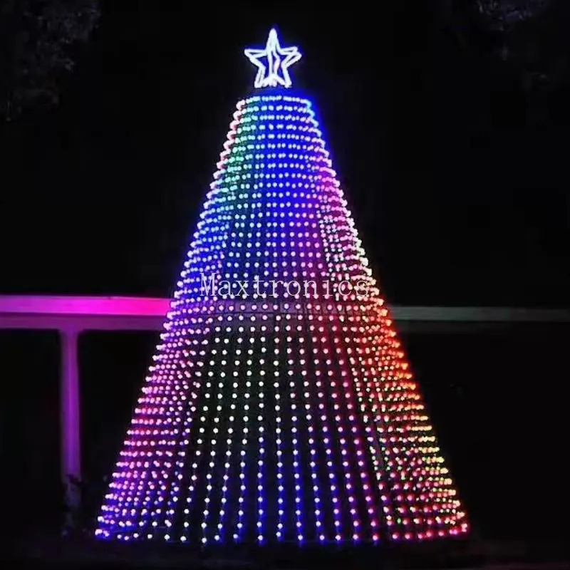 1000pcs DC5V WS2811 12mm RGB Color LED Module Pixel Light IP68 Waterproof And 50M Diy Black Band Flexible Tape Or Full Kit