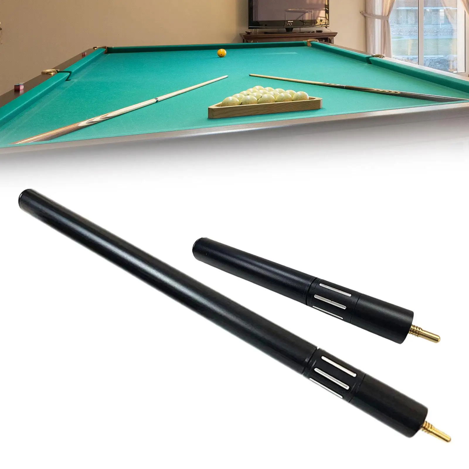 Telescopic Pool Cue Extender Pool Cue Extension Ultralight Tools Billiard Holder