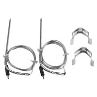 Practical Meat Probe Sensor Probe Clip Replacement Stainless Steel Digital Control For PitBoss Kitchen Outdoor 1