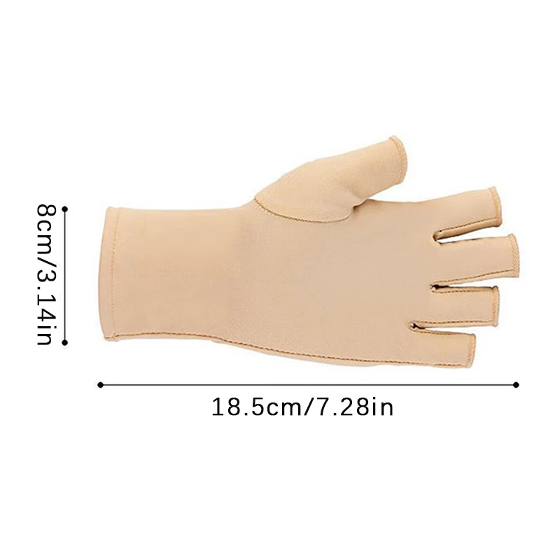 Lange Uv Handschoenen Voor Gel Polish Professionele Handschoenen Voor Nail Lamp Uv Bescherming Voor Manicure Uv Blocking Nails Art Tool Accessorie