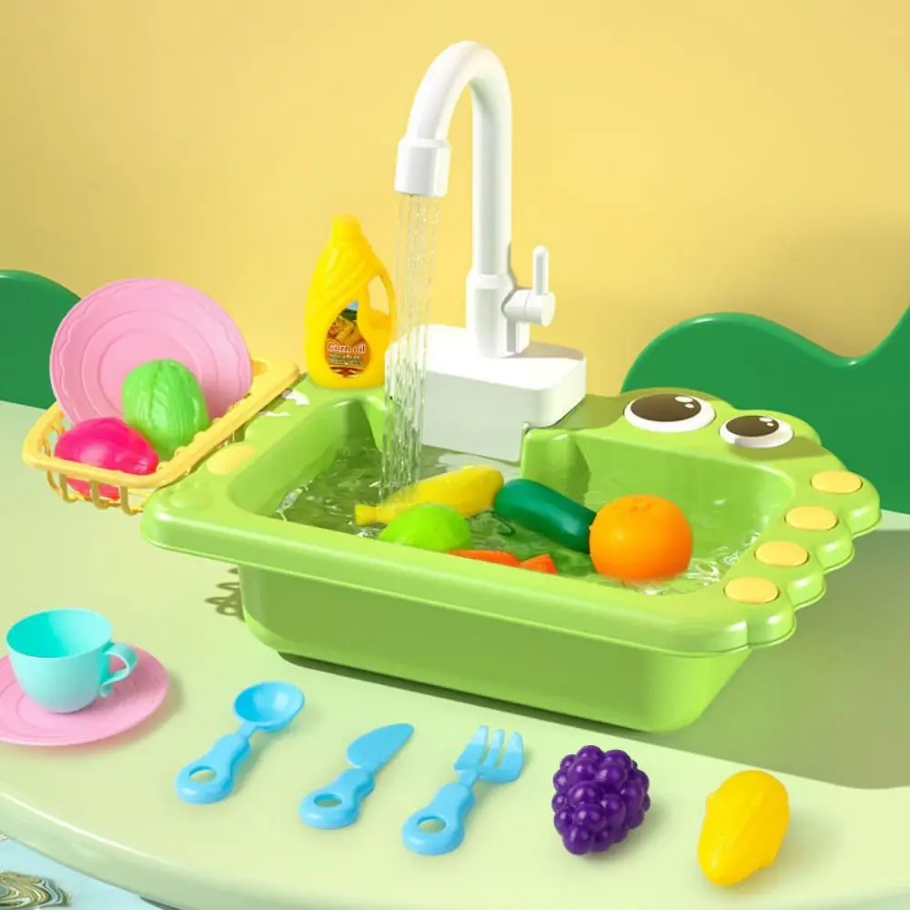 Pretend Play Kitchen Sink Universal Rotatable Faucet Replacement Plastic Gift Sink Faucet Play Tap Faucet Engineering