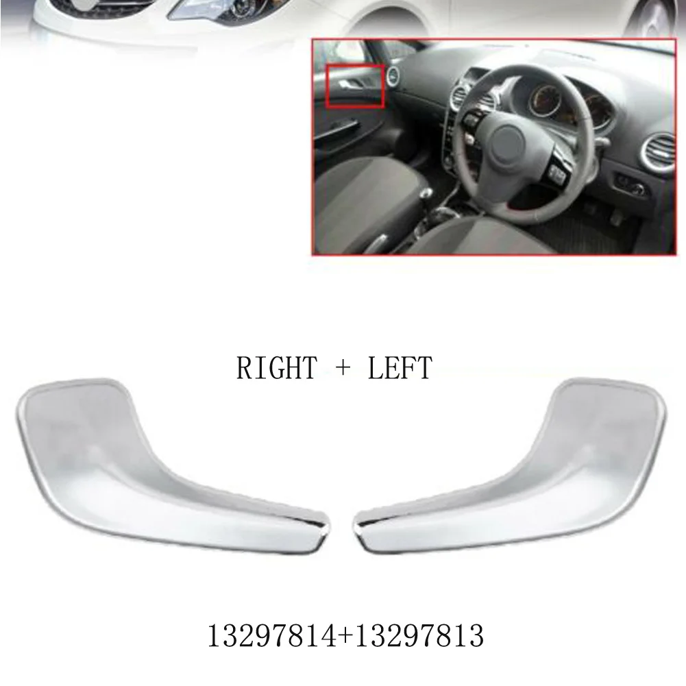 

Car Left/Right Door Handle For CORSA D 2006-2016 HATCHBACK 13297813 13297814 Interior Door Handle ABS