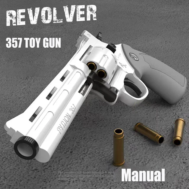 ZP5 Revolver Pistol Launcher Soft Bullet Dart Blaster Toy Gun Weapon Outdoor  Airsoft  Shooter Pistola For Boys Birthday Gift 3