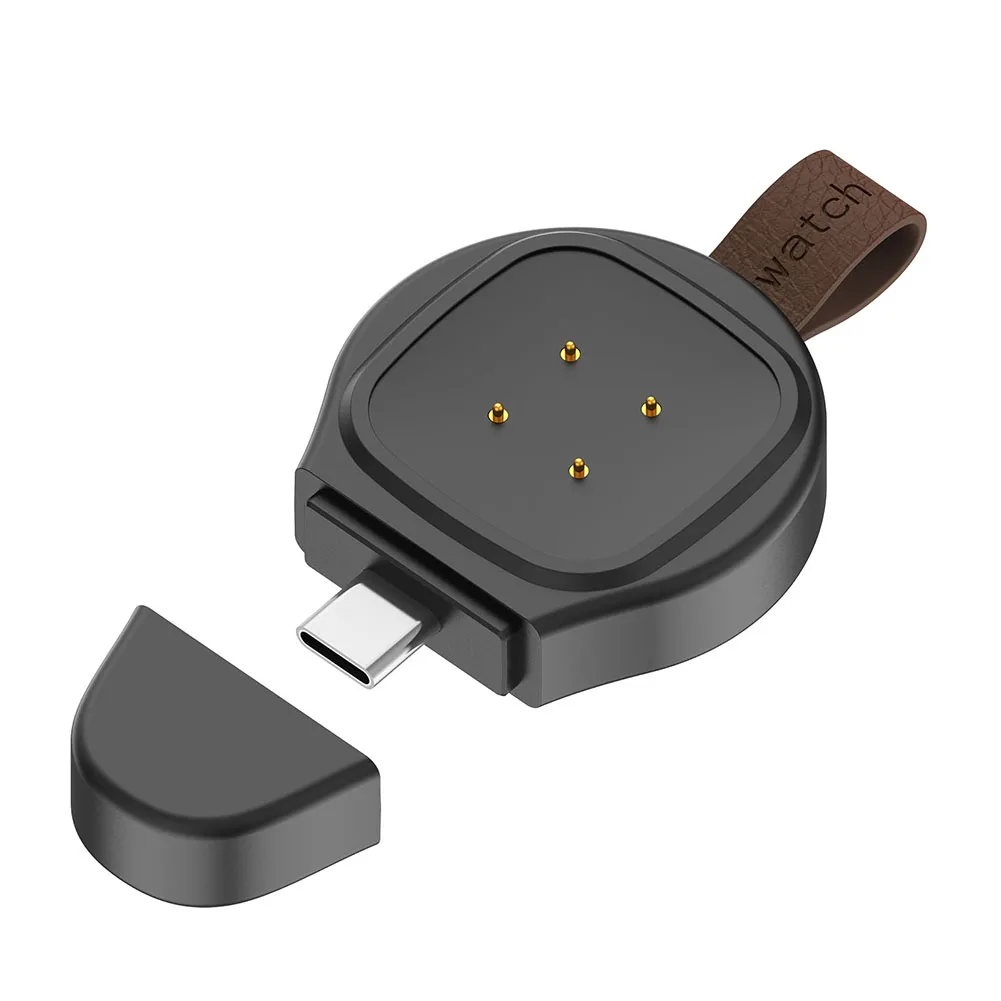 For Fitbit Versa 3/Fitbit Sense Charger Magnetic USB/Type-C Watch Charger Smart Watch Portable Wireless Charger Travel Cordless 