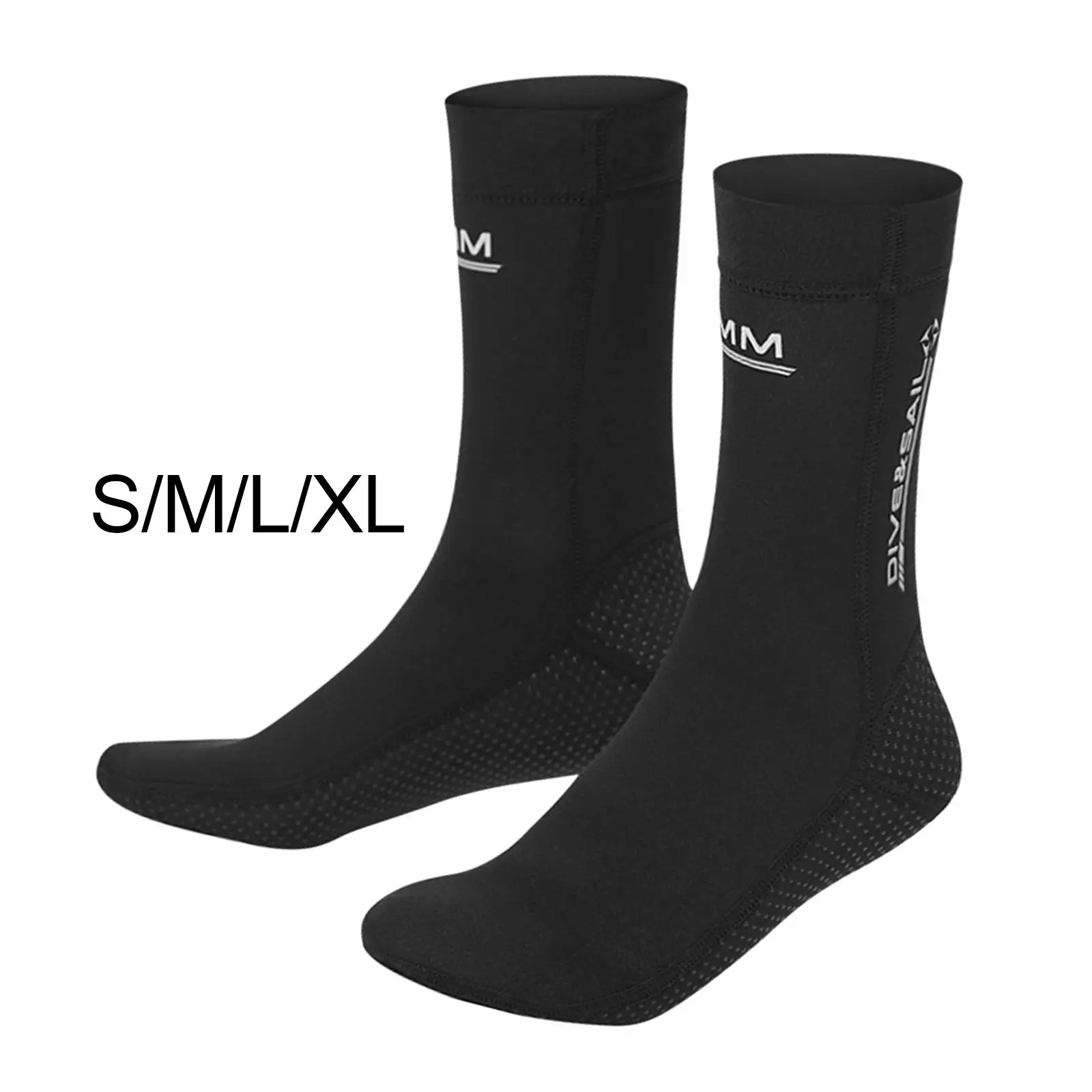 Diving Socks 3mm Neoprene Scuba Diving Thermal Flexible Beach Boots Non Slip