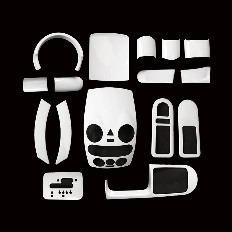 

Для Volkswagen VW Beetle 2003 2004 2005 2006 2007 2008 2009 2010 ABS стильные аксессуары из углеродного волокна стикер для украшения интерьера