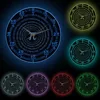 Pi 3.14 Mathematics Wall Clock School Classroom Wall Decor Math Science Wall Art Decorative Wall Watch Pi Day Math Lovers Gifts 6