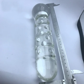 BEEGER Super Huge Glass Butt Plug Big Glass Dildo Prostate Massage Dilatador Anal Plug Sex Toys for Men Anal Masturbator for Cou 5