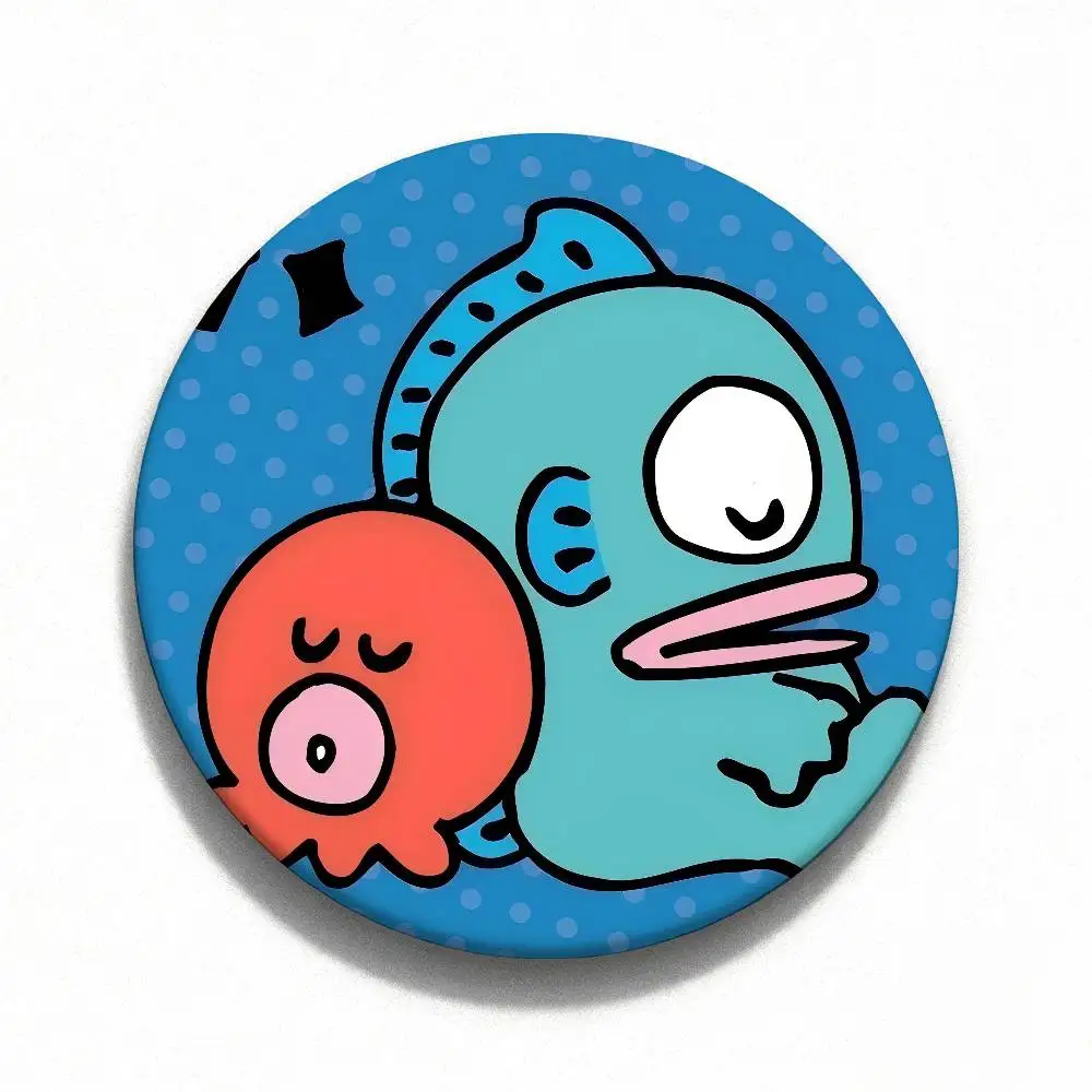 Handmade Hangyodon Cartoon Brooch – Cosplay Badge & Backpack Accessory