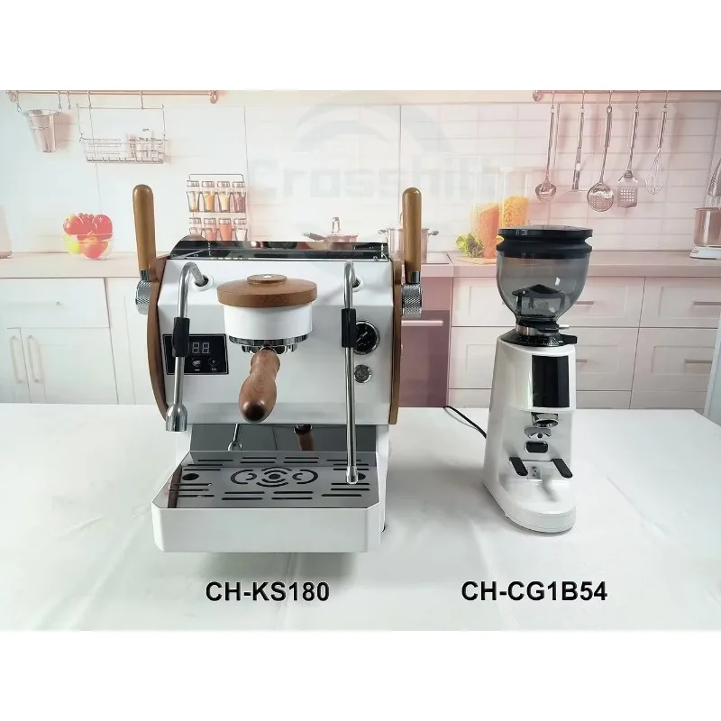 Espresso Machine Coffee Maker Commercial Dual Boilers Automatic Coffe Machine Support Customized Logo 5