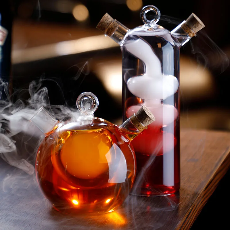 Glass Vinegar Bottle