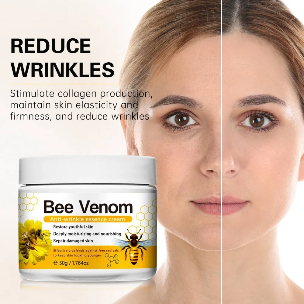 Skin Care Products Skin Care Essence Muscle Joint Relief Balm Bee Venom Cream Repair Hand And Foot Skin Redness And Itchiness Moisturizing Smoothing Skin Care Cream Body Care Gift