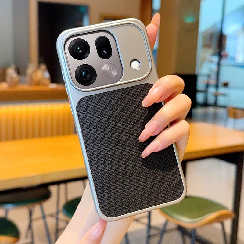 Premium Slim Vegan Leather Anti-Drop Case - Shockproof Bumper