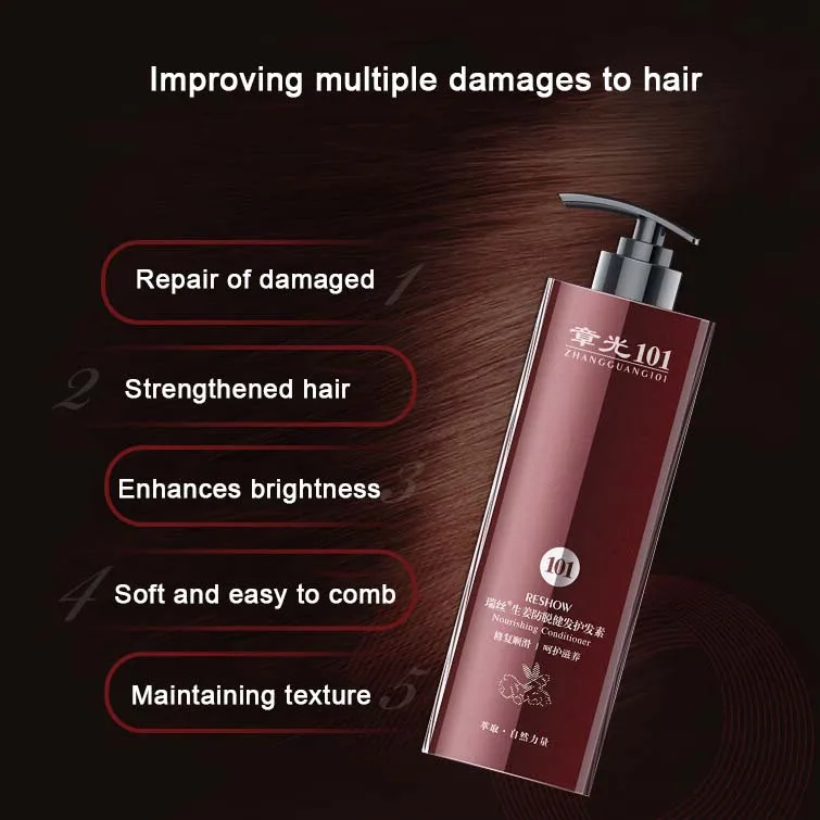 Hair Care Products Zhangguang 101 Ginger Nourishing Conditioner 360g Anti Hair Loss Chinese Medicine Therapy Hair Care Guaranteed 100% Genuine
